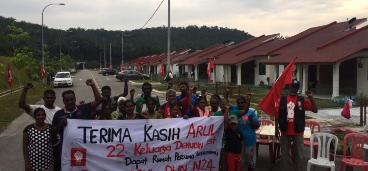 24 families of estate workers given new homes in Semenyih